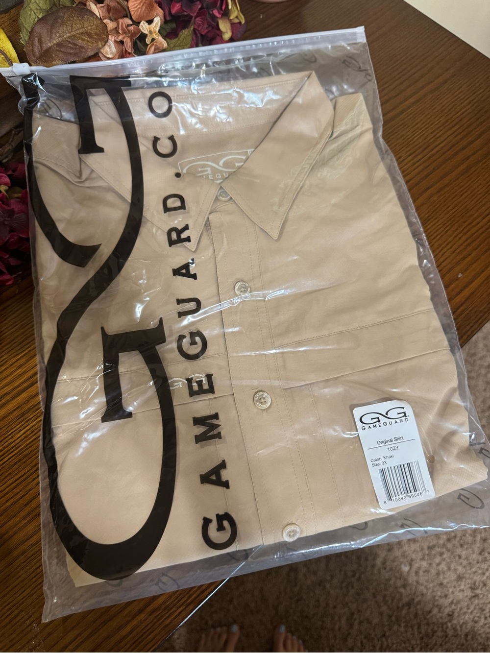 GameGuard Original Short-Sleeve Shirt — Khaki, 3X